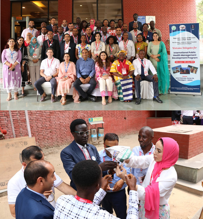 International Health Professionals from 20 Countries to Attend Public Health Management Program at PGIMER, Chandigarh